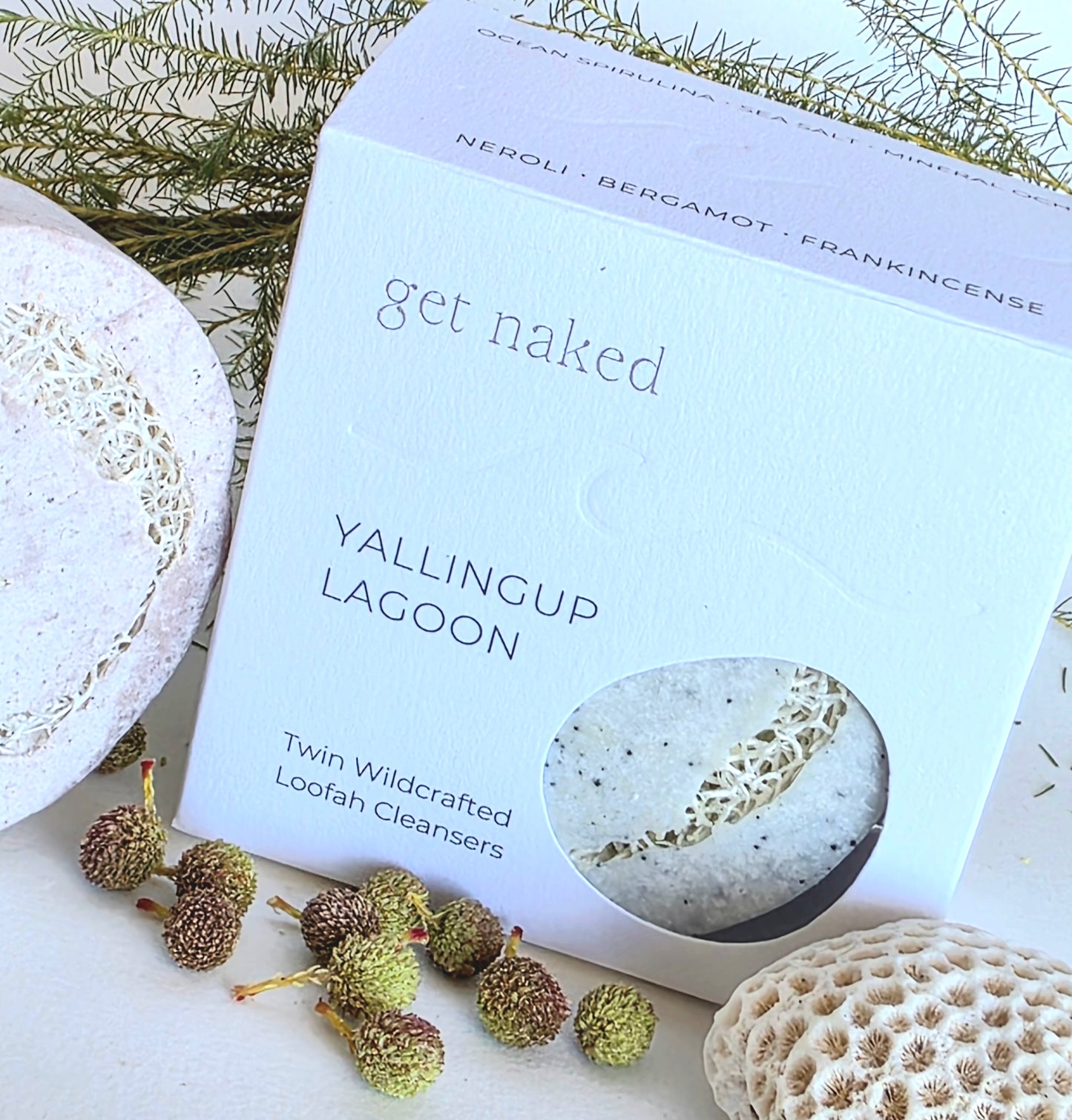 Yallingup Lagoon Twin Wild Crafted Loofah Cleansers