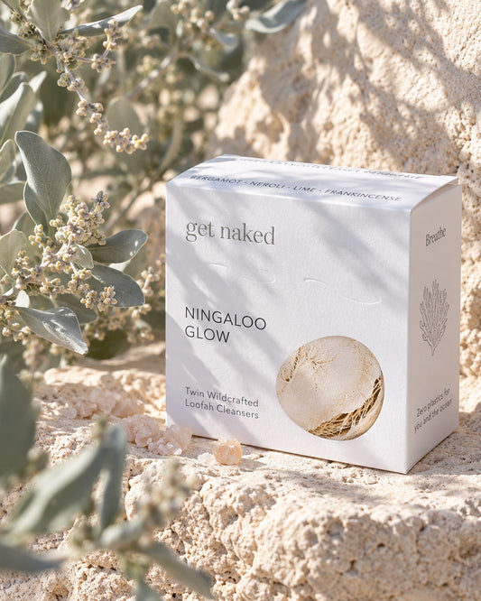 Ningaloo Glow — Twin Wildcrafted Loofah Cleansers