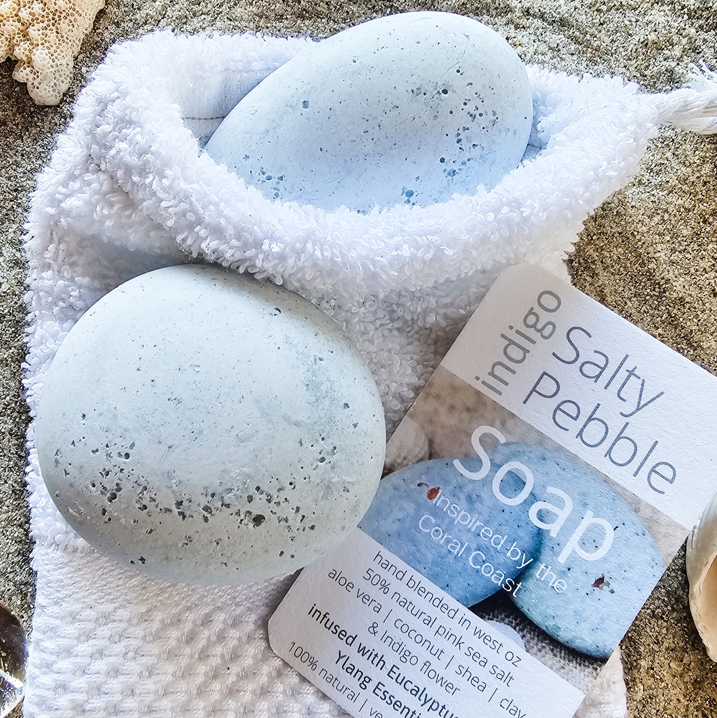 Indigo Salty Pebbles