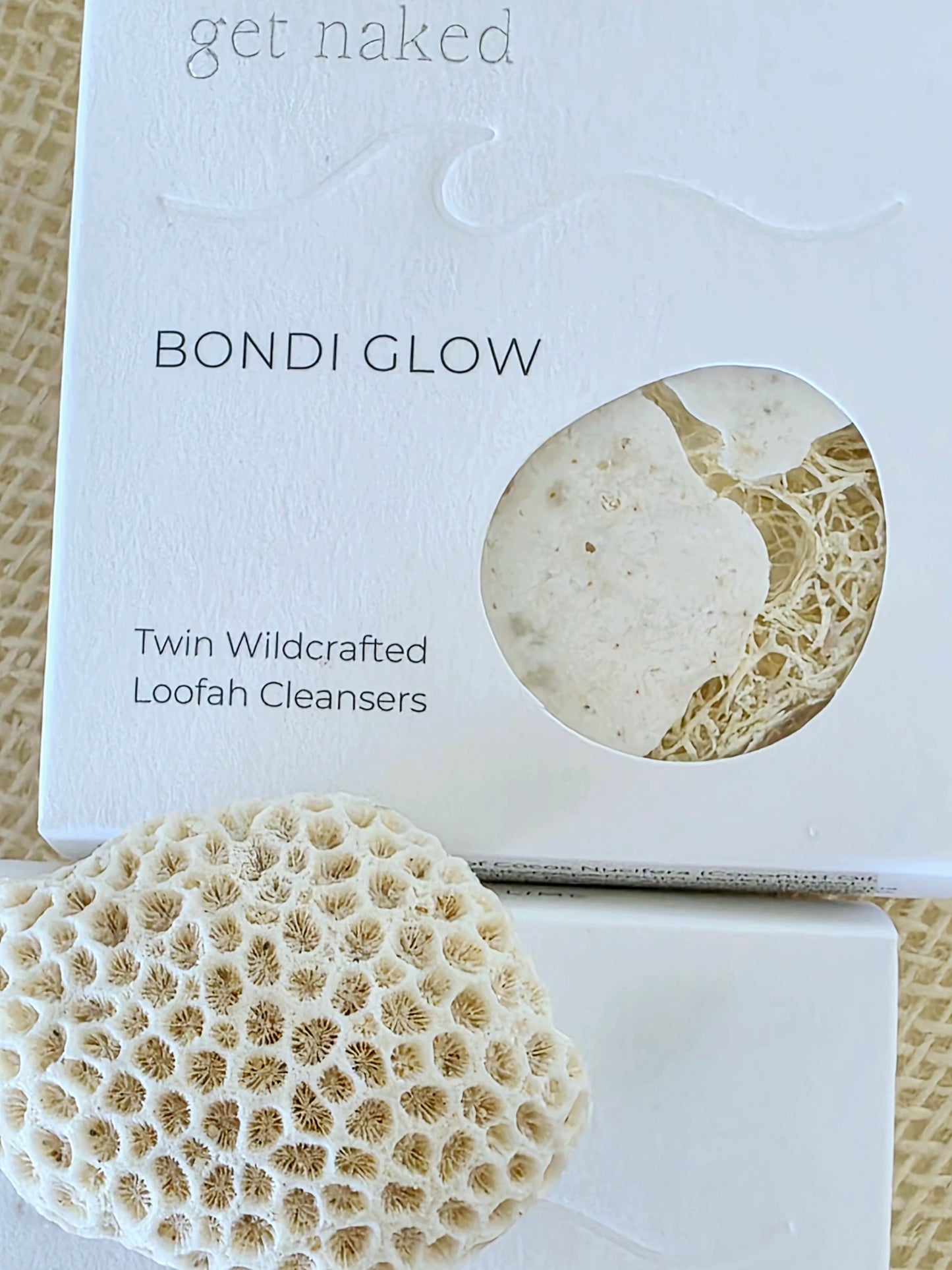 Bondi Glow Twin Wild Crafted Loofah Cleansers