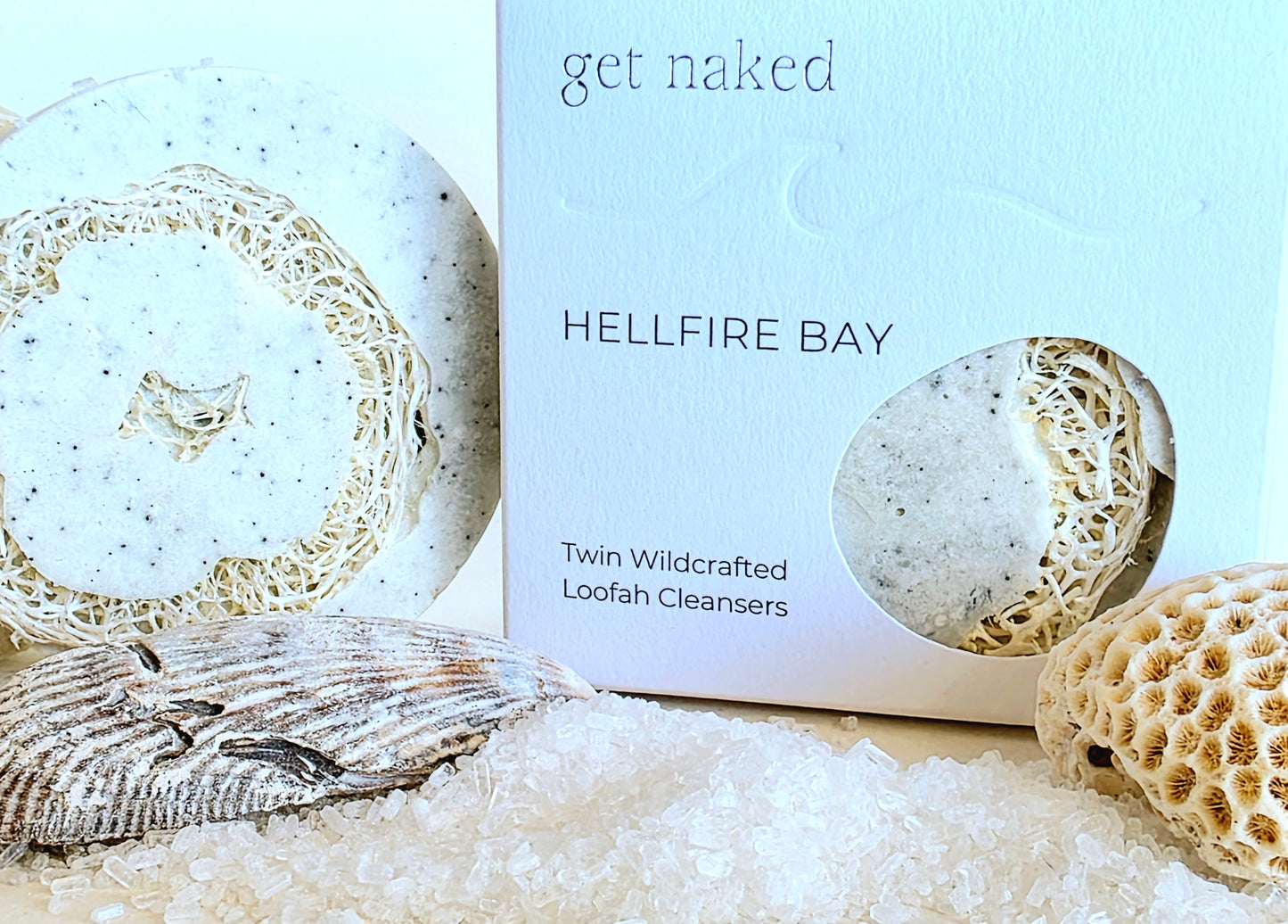 Hellfire Bay Twin Wild Crafted Loofah Cleansers