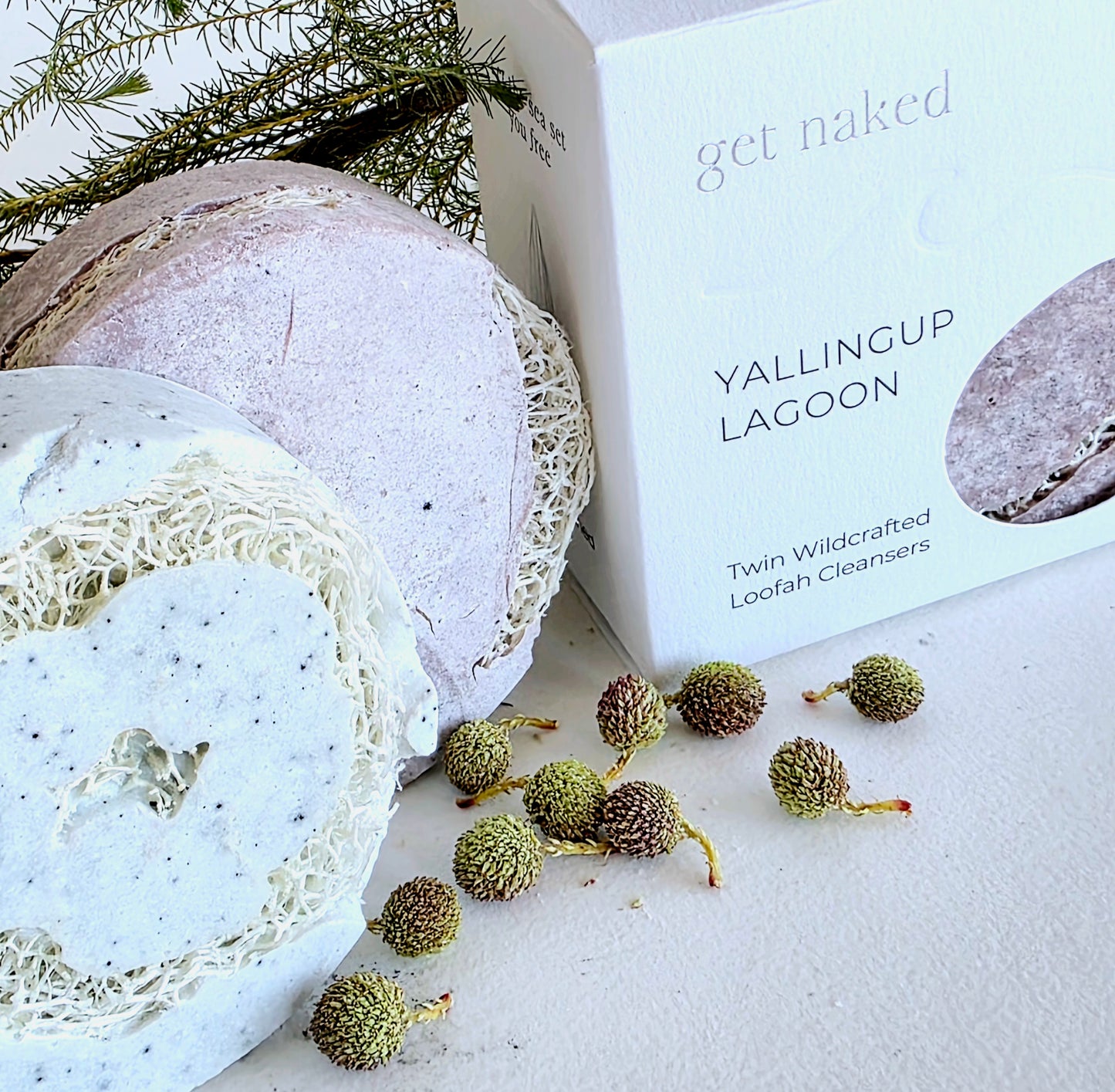 Yallingup Lagoon Twin Wild Crafted Loofah Cleansers