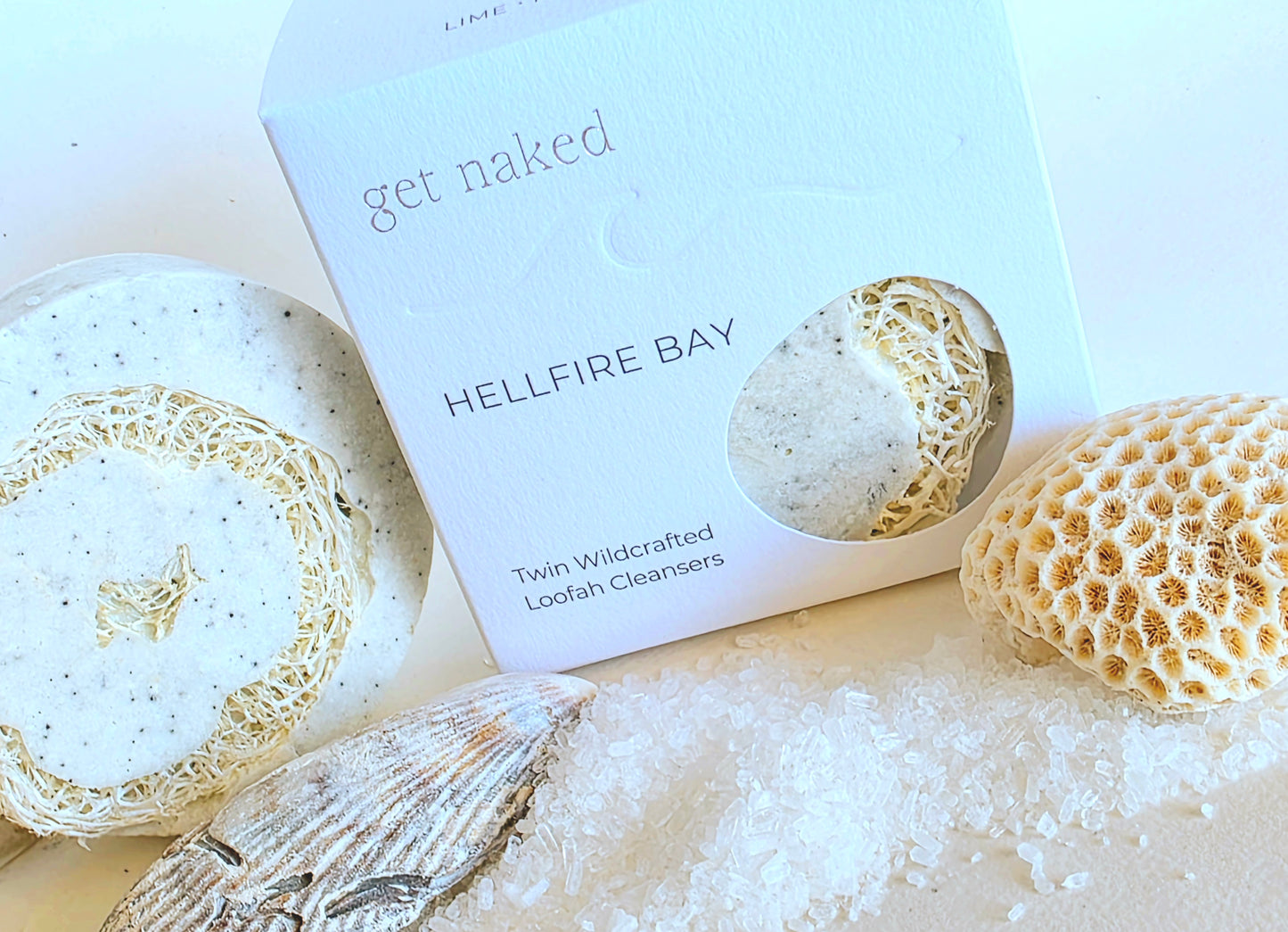 Hellfire Bay Twin Wild Crafted Loofah Cleansers