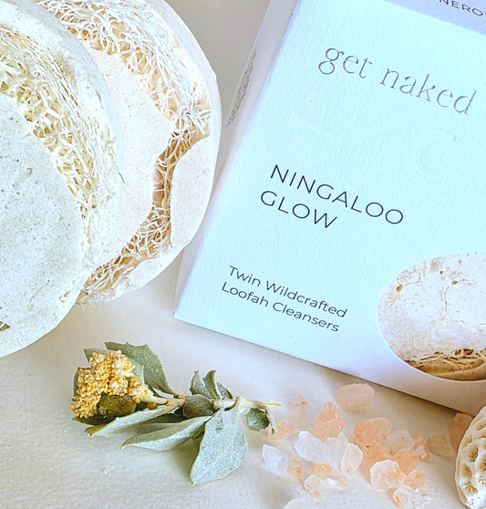 Ningaloo Glow — Twin Wildcrafted Loofah Cleansers